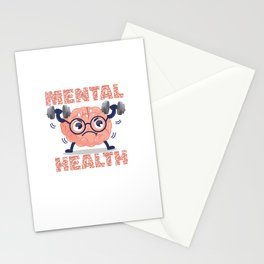 Mental Health Matters Disorder Awareness Brain Injury Stationery Card