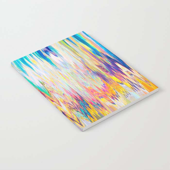 Dripping Zigzag Colors Notebook