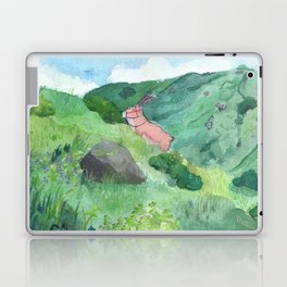 Princess Mononoke Watercolor Laptop & iPad Skin