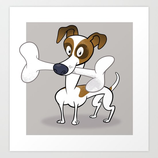 Jack Russell Art Print