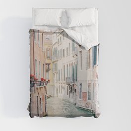 Venice Morning - Italy Travel Photography Duvet Cover