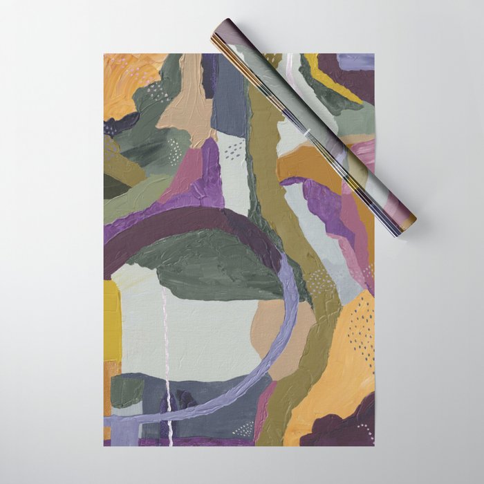Abstract 120 Wrapping Paper