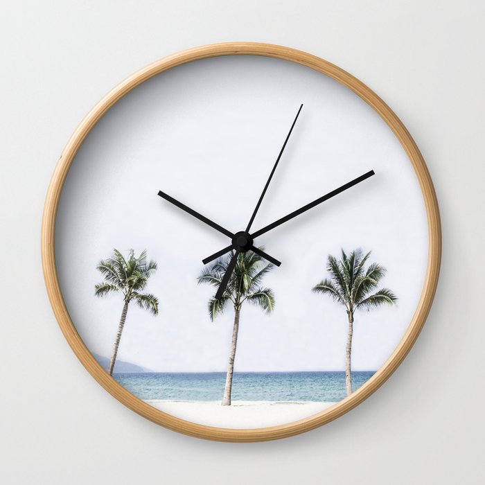 Palm trees 6 Wall Clock