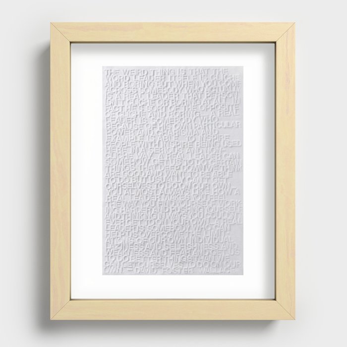 Recessed Framed Print