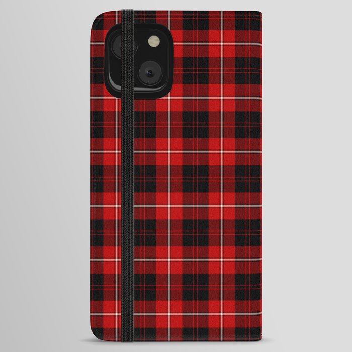 Clan Cunningham Tartan iPhone Wallet Case