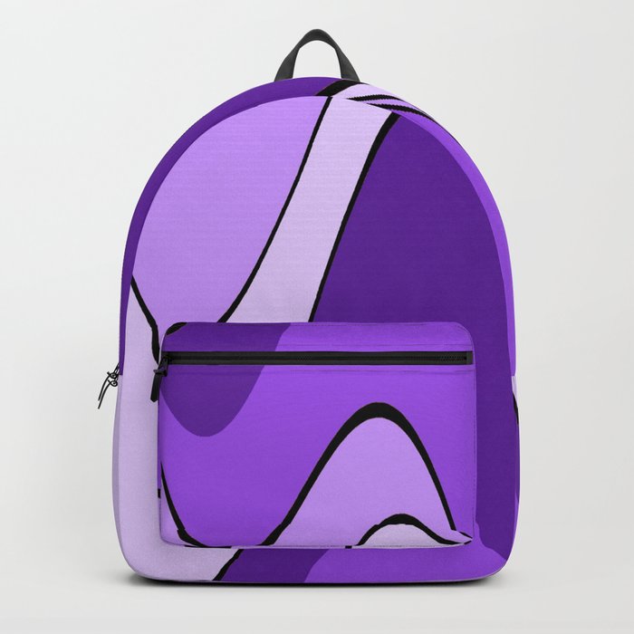 Hypnotic hippie purple Backpack