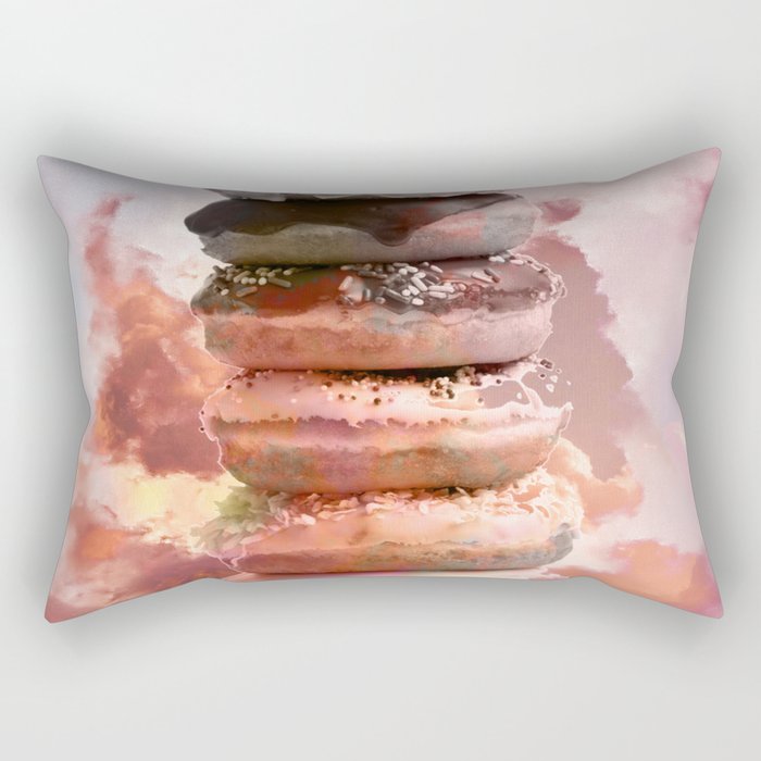Donut Heaven Rectangular Pillow