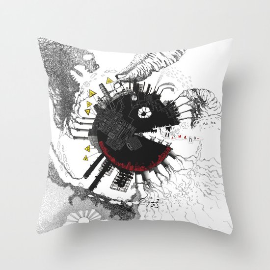 Lost Heaven Throw Pillow