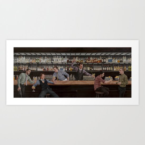 Dream House Bar Art Print