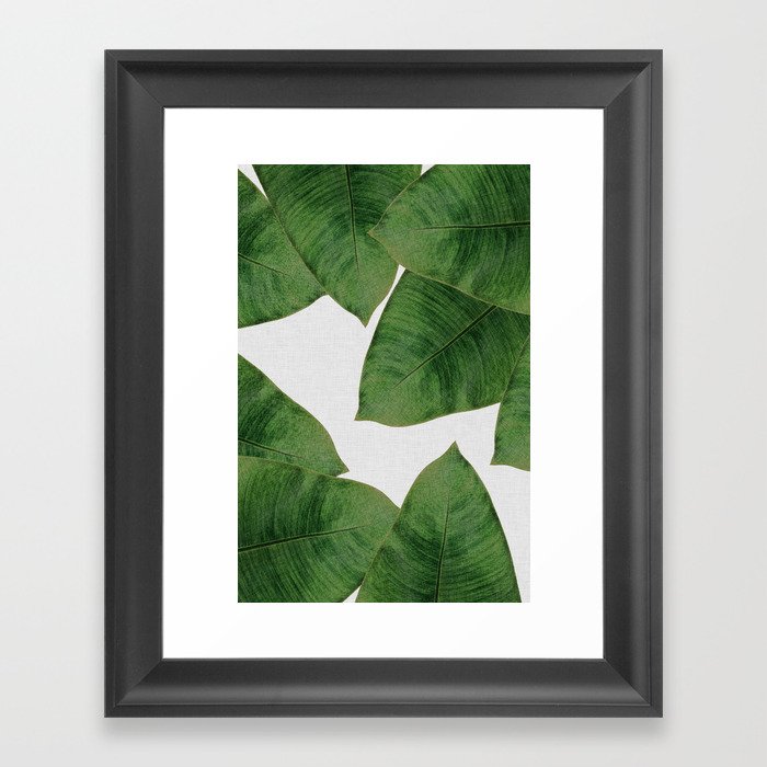 Banana Leaf II Framed Art Print