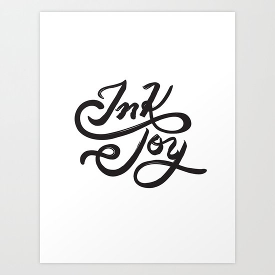 Ink Joy Art Print