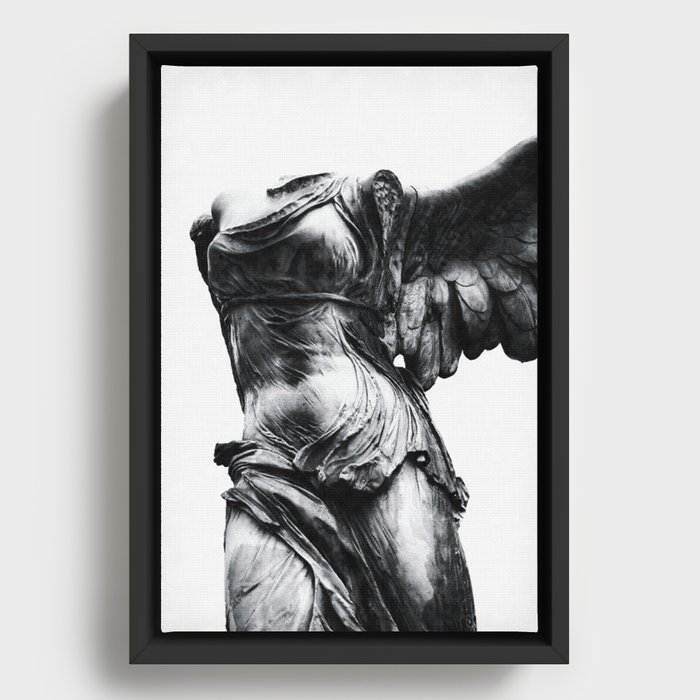 Winged Victory  Framed Canvas