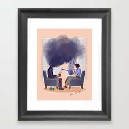 Therapy Framed Art Print
