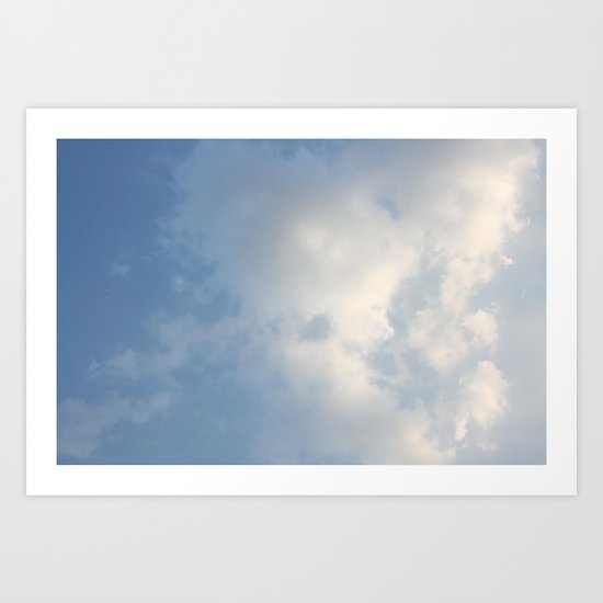 clouds Art Print