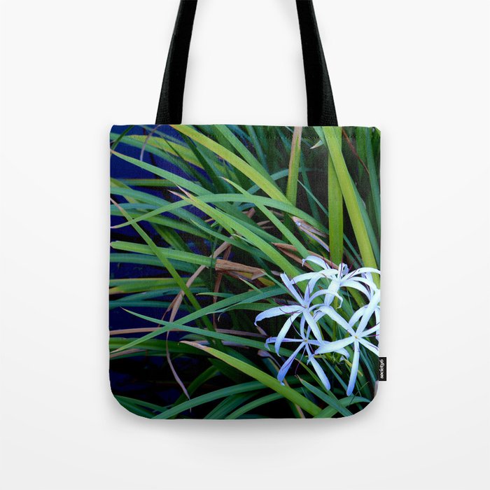 Blooming by the Pond Tote Bag