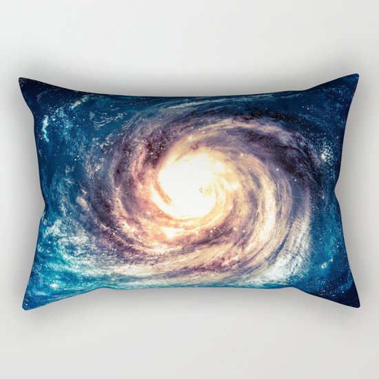 Spiral Galaxy Rectangular Pillow
