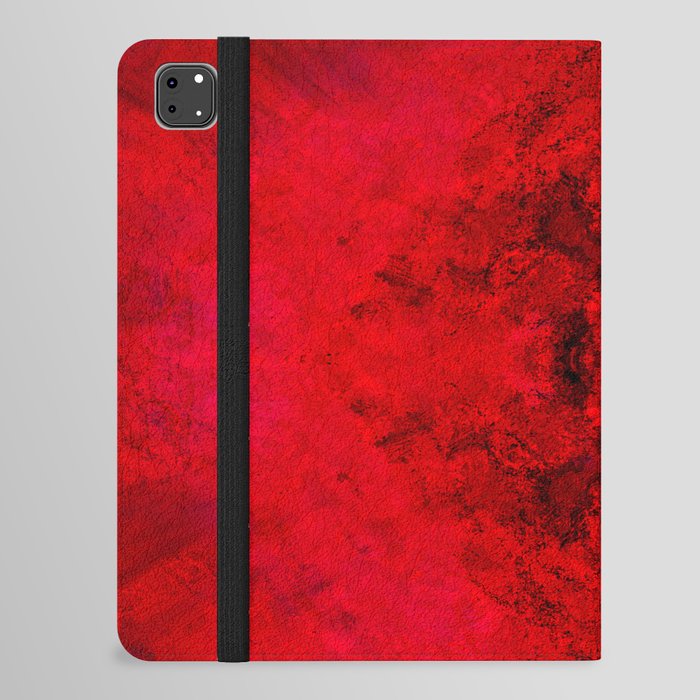 Retro red and black iPad Folio Case