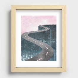A Million Miles Away Recessed Framed Print