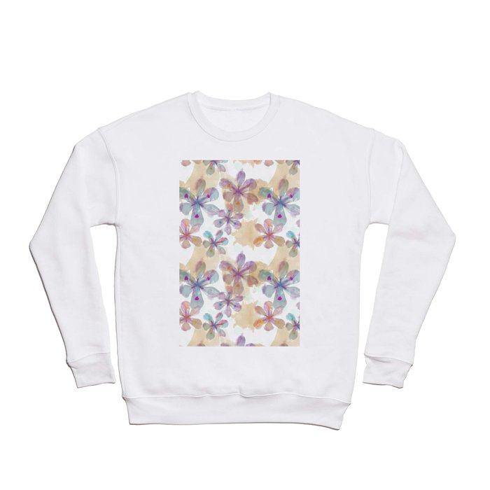Soft Flower Crewneck Sweatshirt