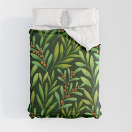 Tiny Orange Grove Comforter