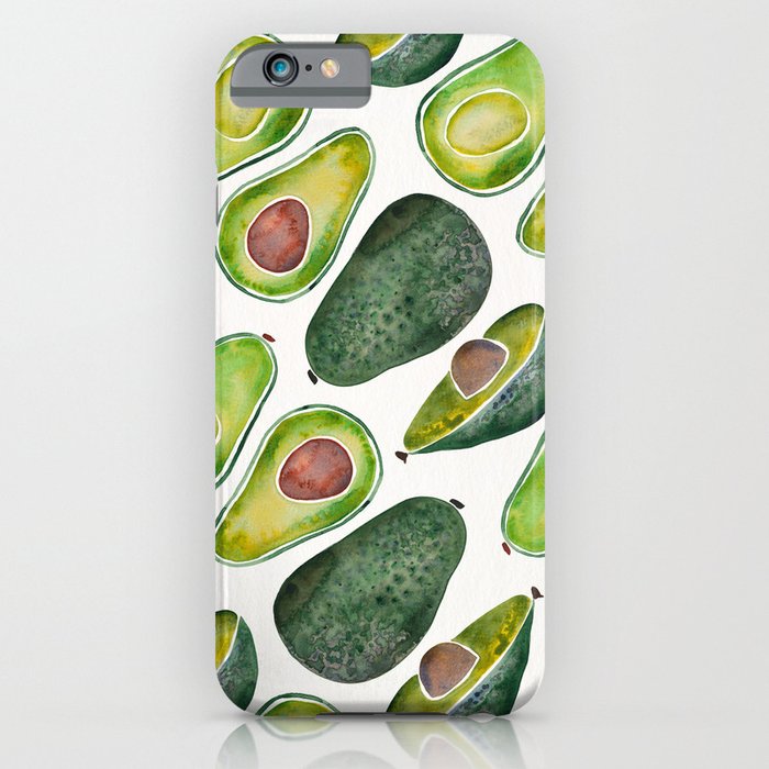 avocado slices iphone case