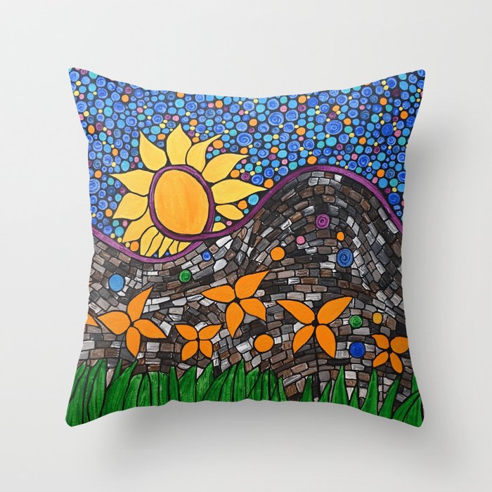 vintage throw pillow