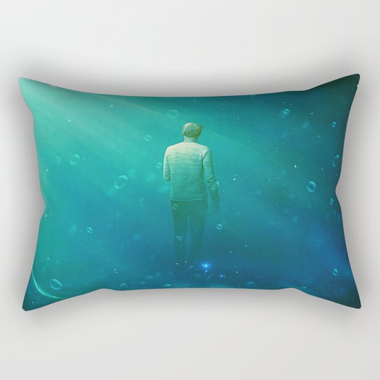 From here to where Rectangular Pillow