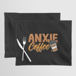 Mental Health Anxie Coffee Awareness Anxie Anxiety Placemat