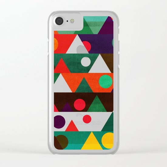 The moon phase Clear iPhone Case