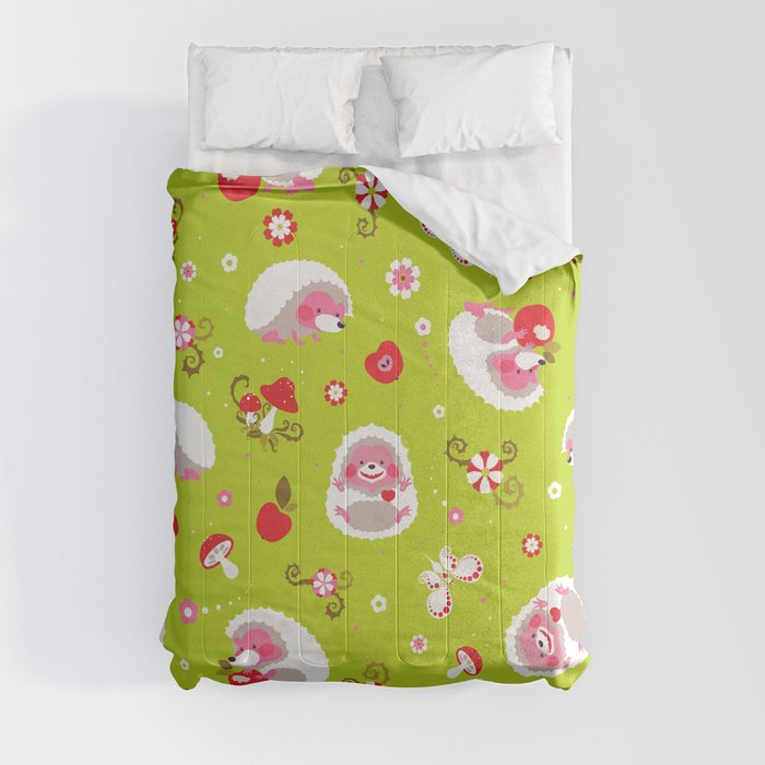 Hedgehog baby cheap comforter