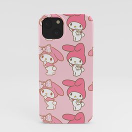 My Melody Pattern iPhone Case