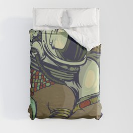 Galactic Tribe Duvet Cover