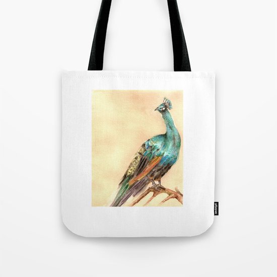 Peacock Tote Bag