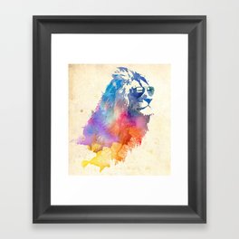 Sunny Leo Framed Art Print