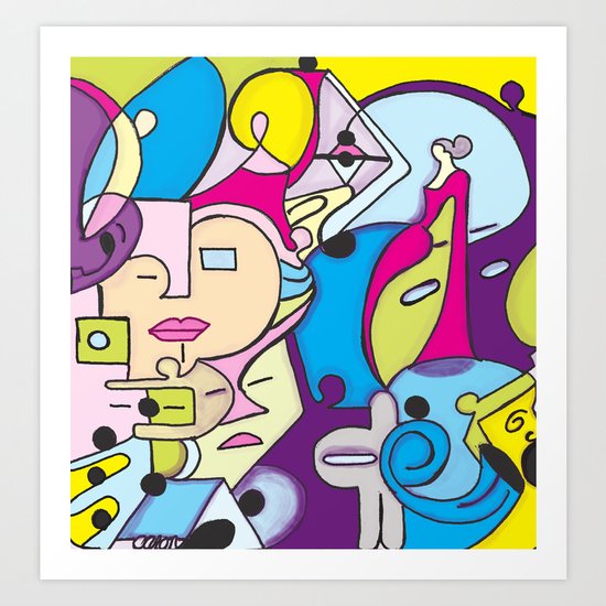 Beach Pop series Art Print
