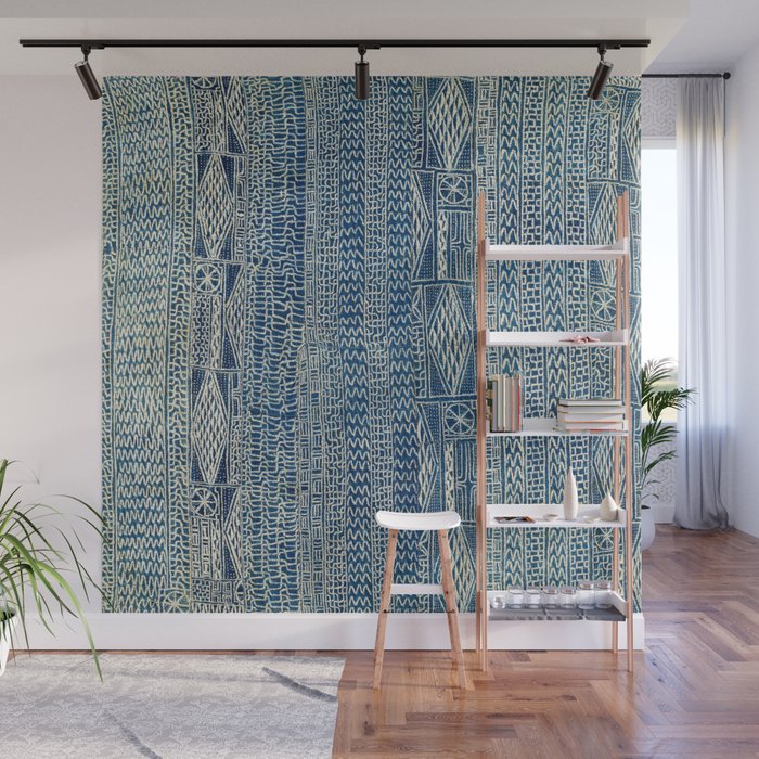 Ndop Cameroon West African Textile Print Wall Mural