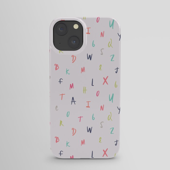 Bright Letters iPhone Case