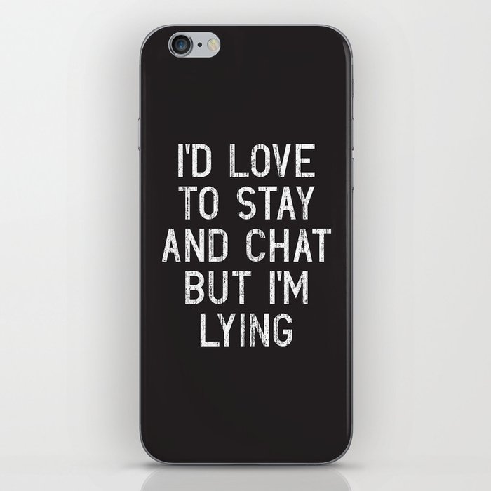 Chat iPhone Skin