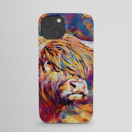 Highland Cow 6 iPhone Case