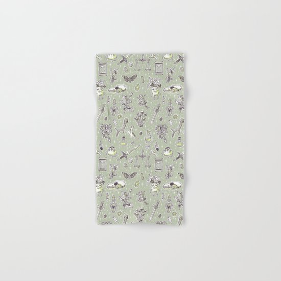 Witchcraft Pattern Hand & Bath Towel