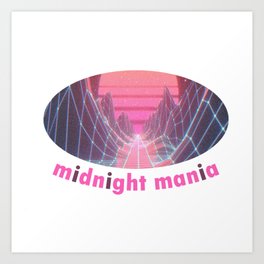 Midnight Mania Art Print