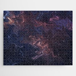 Colorful Abstract Galaxy Art Jigsaw Puzzle