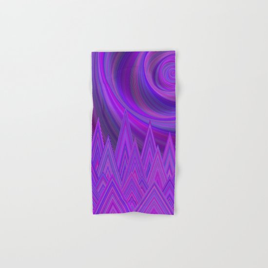 Purple mountains Hand & Bath Towel