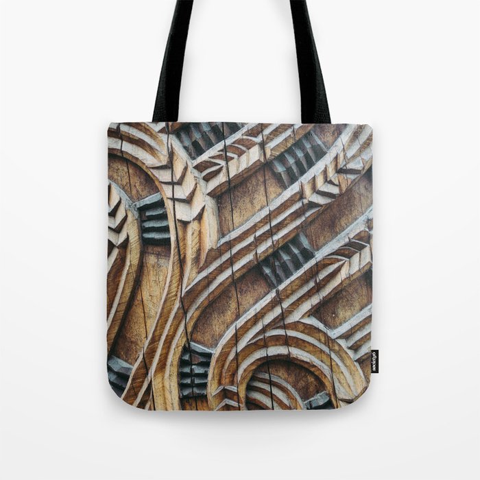 A Maori Carving Tote Bag by Alex Tonetti Photography | Society6