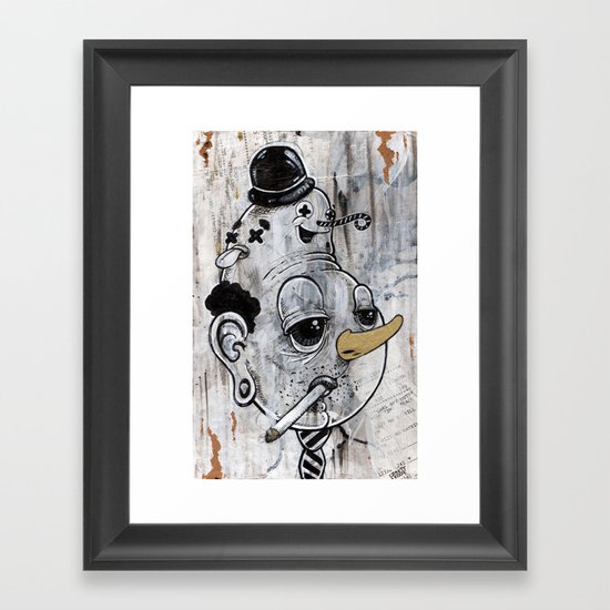 "Tie~rrrd" Framed Art Print