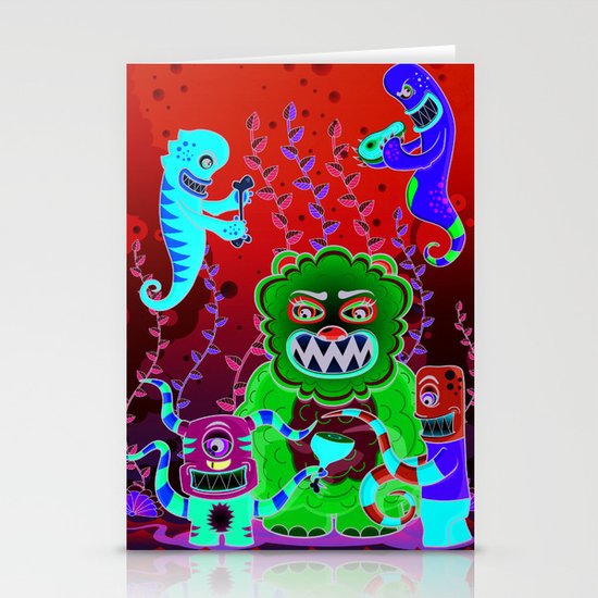 Flesh and Teeth's Stationery Cards