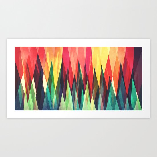Mountain Sunset Art Print