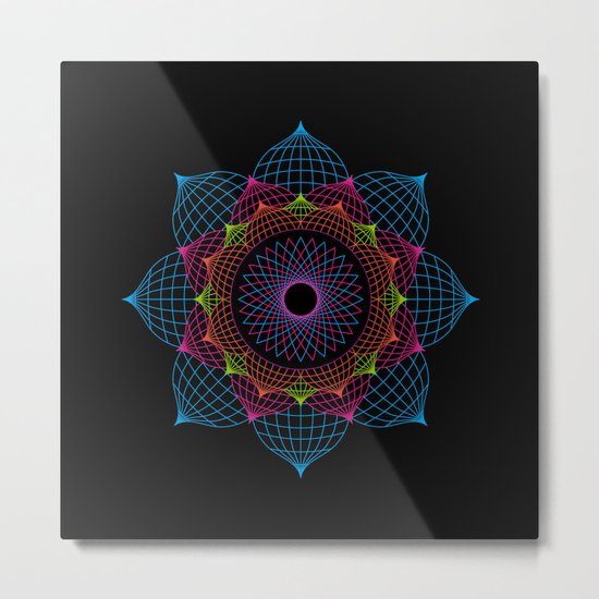 Lotus Flower Metal Print