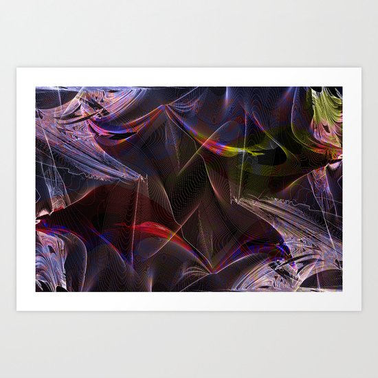 wonder over night Art Print