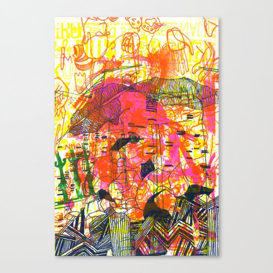 Preparing Canvas Print